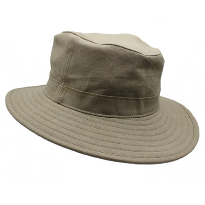 Rathlin Irish Linen Explorer Hat ZH289