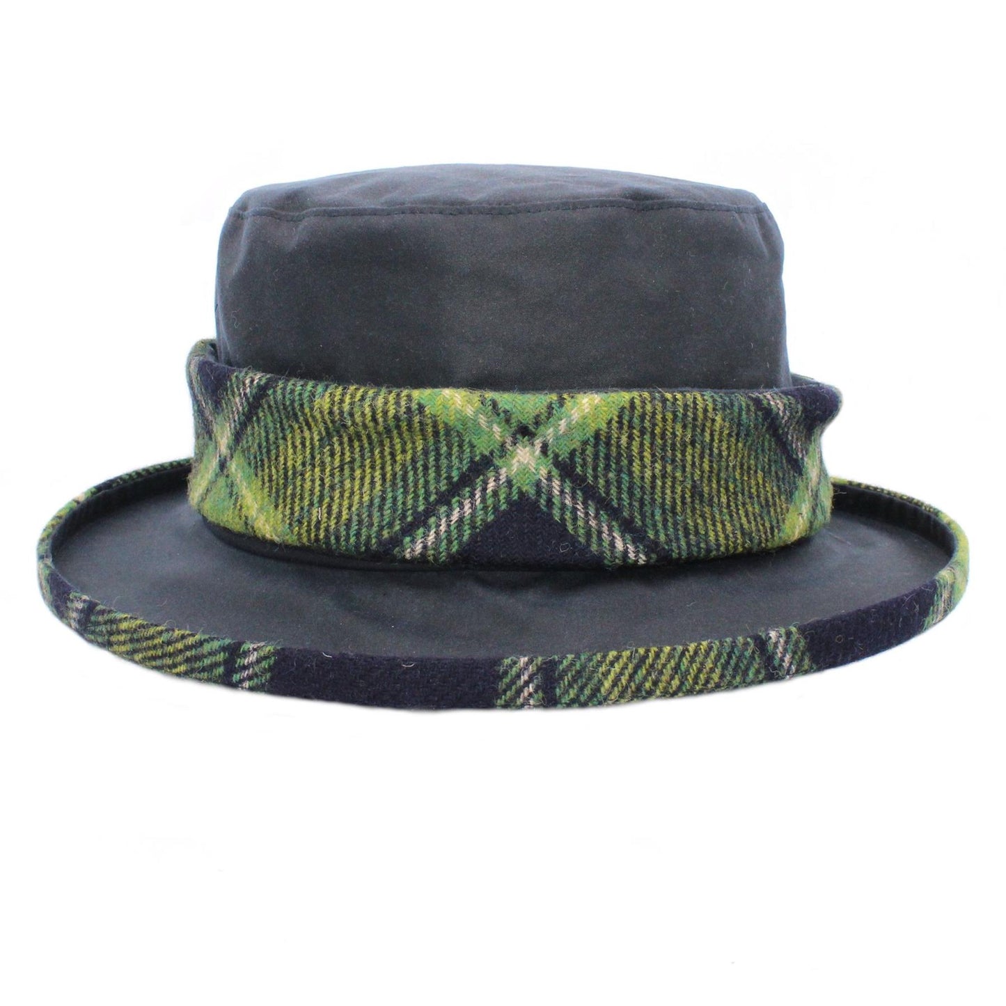 Natalie Wax Tweed Band Hat ZH186