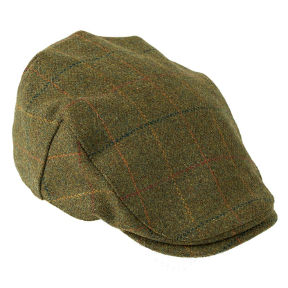 Kinloch Waterproof British Tweed Flat Cap ZH097