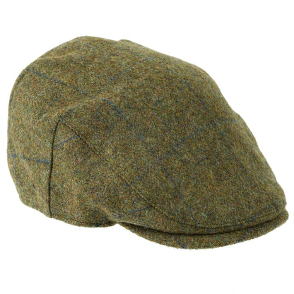 Kinloch Waterproof British Tweed Flat Cap ZH097