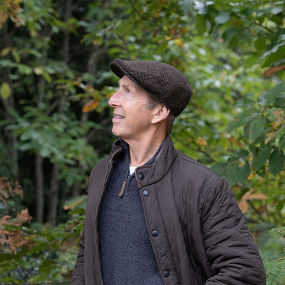 Marston Budget Tweed Flat Cap ZH284