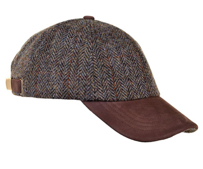 Glencairn Harris Tweed Baseball Cap ZH016