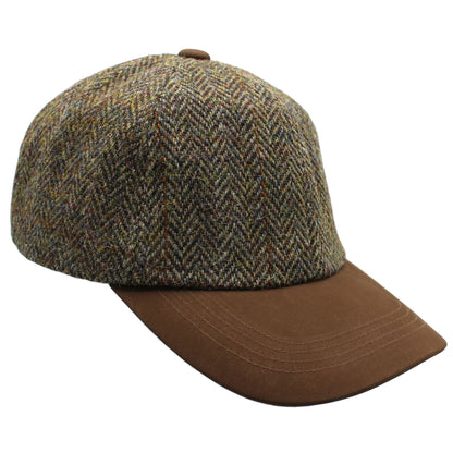 Glencairn Harris Tweed Baseball Cap ZH016