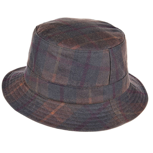 Lachlan Tartan Wax Bush Hat ZH213