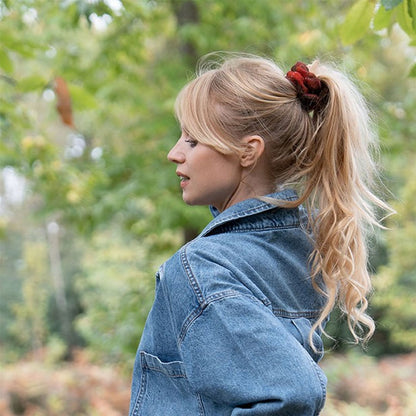 Harris Tweed Scrunchie Assorted ZH276