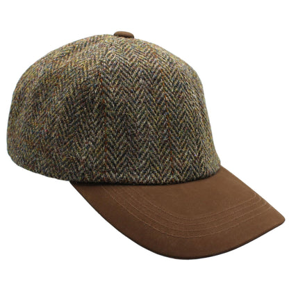 Glencairn Harris Tweed Baseball Cap ZH016
