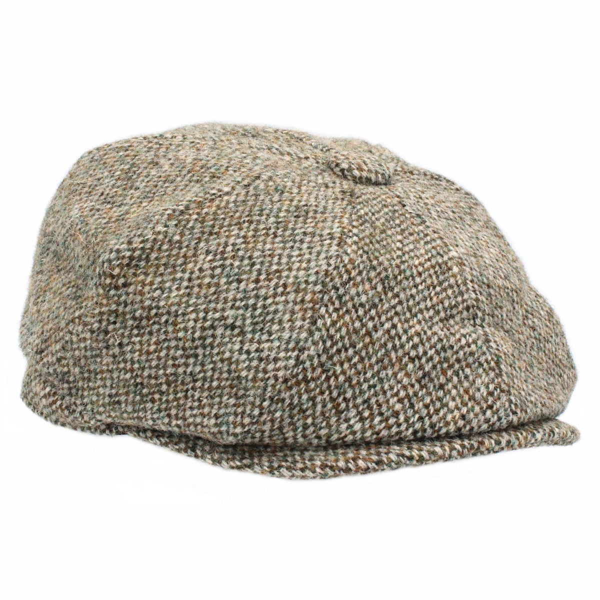 Brodick Harris Tweed 8 Piece Cap ZH293