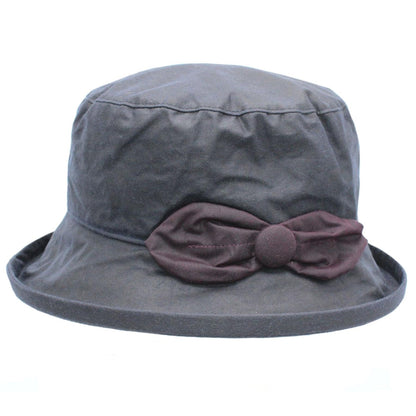 Cora Wax Leaf Motif Hat ZH268