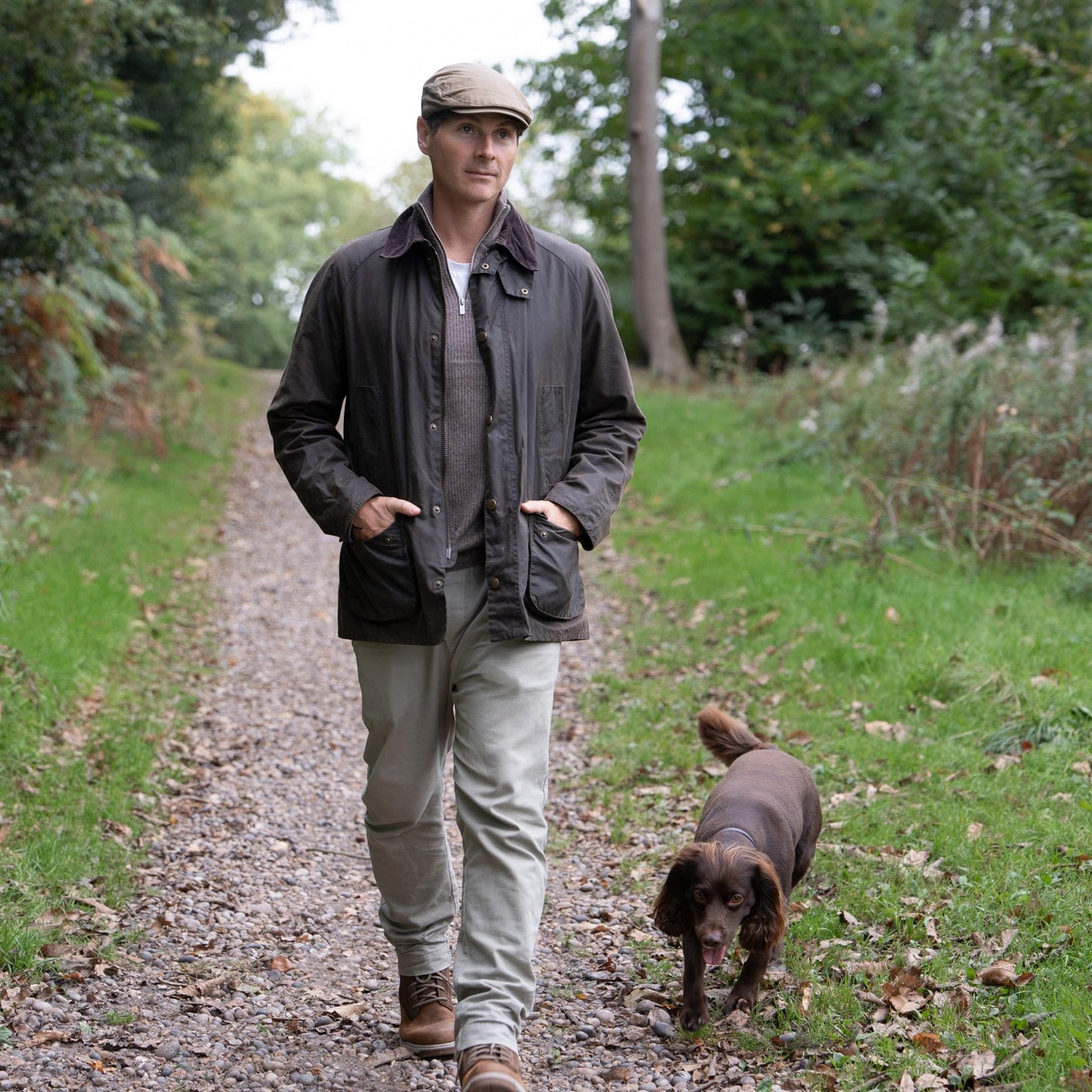 Buchanan Wax Flat Cap ZH002