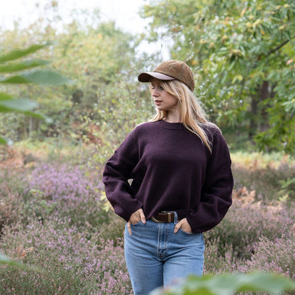 Rosalie Harris Tweed Baseball Cap ZH052