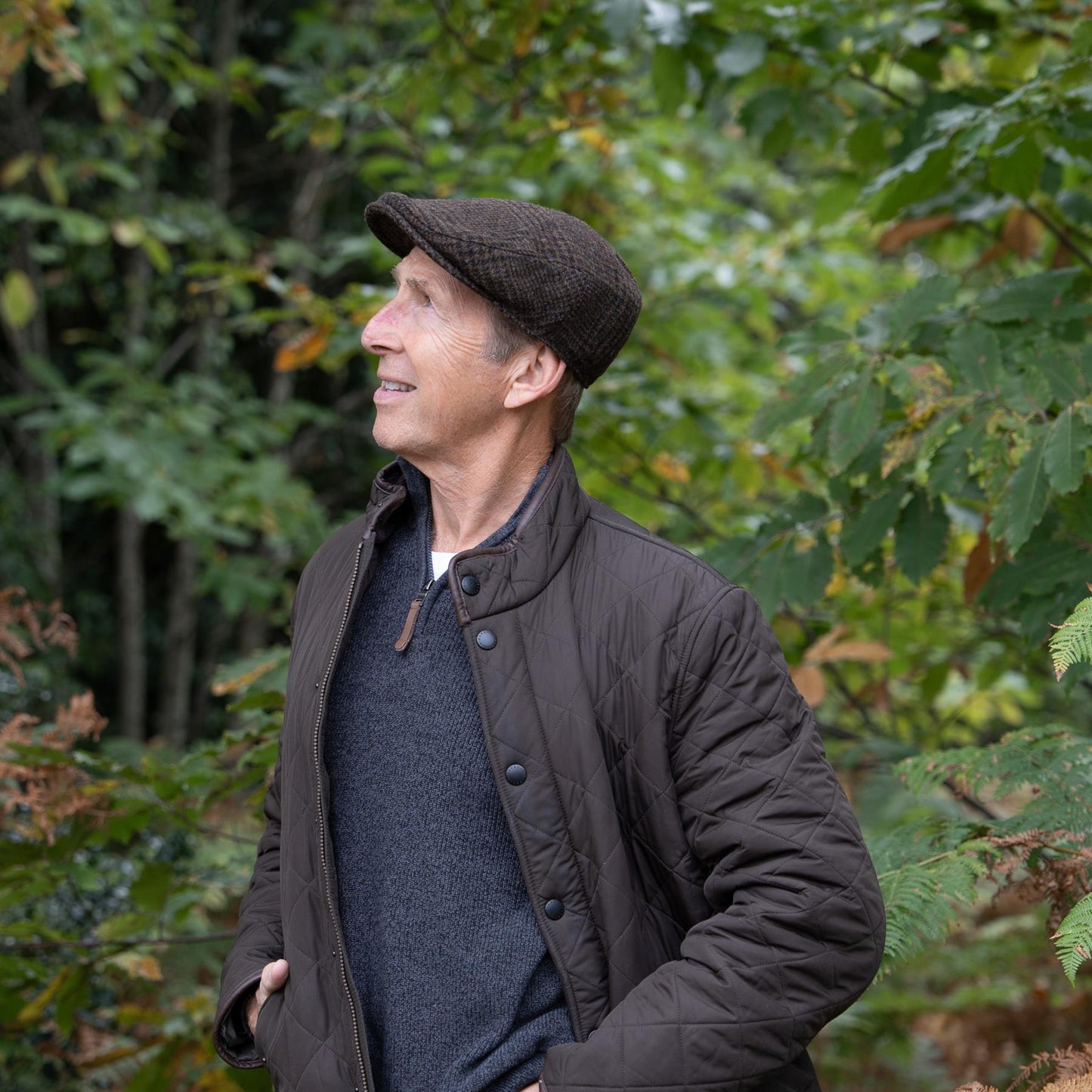 Marston Budget Tweed Flat Cap ZH284