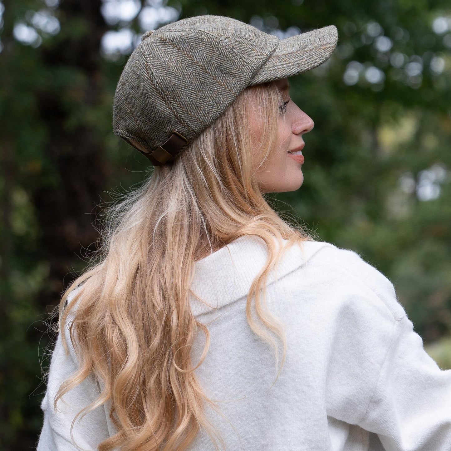 Callow Derby Tweed Baseball Cap ZH286