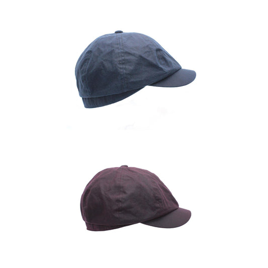 Portree Wax Newsboy Cap ZH228