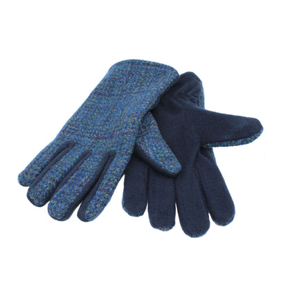 Isla Harris Tweed Fleece Gloves ZG012