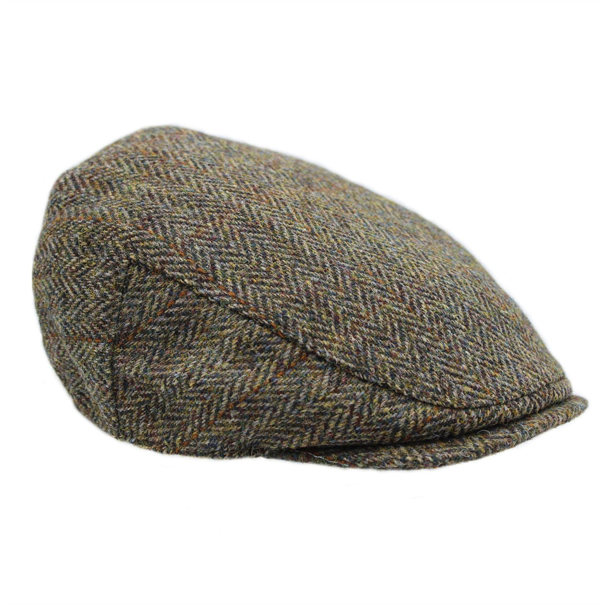 Highland Harris Tweed Flat Cap ZH014