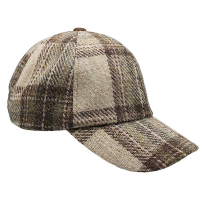 Rannoch Harris Tweed Baseball Cap ZH281