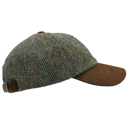 Glencairn Harris Tweed Baseball Cap ZH016