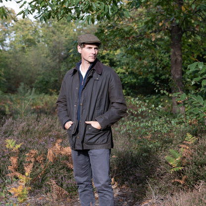 Kinloch Waterproof British Tweed Flat Cap ZH097