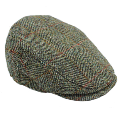 Highland Harris Tweed Flat Cap ZH014