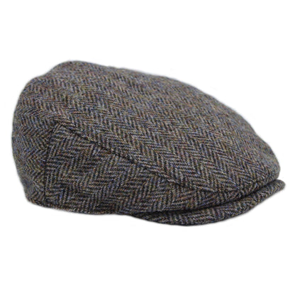 Highland Harris Tweed Flat Cap ZH014