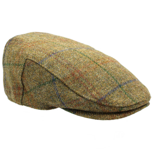 Kinloch Waterproof British Tweed Flat Cap ZH097