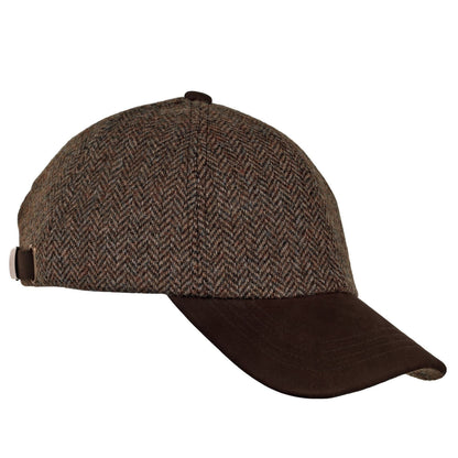 Sutton Tweed Baseball Cap ZH105