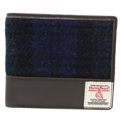 Callum Harris Tweed Leather Wallet ZB080