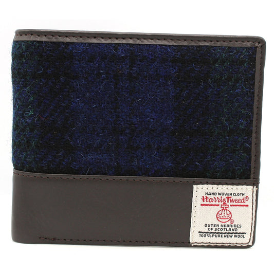 Callum Harris Tweed Leather Wallet ZB080