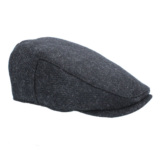 Selby Twill Tweed Flat Cap ZH274