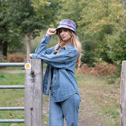 Ashkirk Harris Tweed Ladies Bucket Hat ZH283