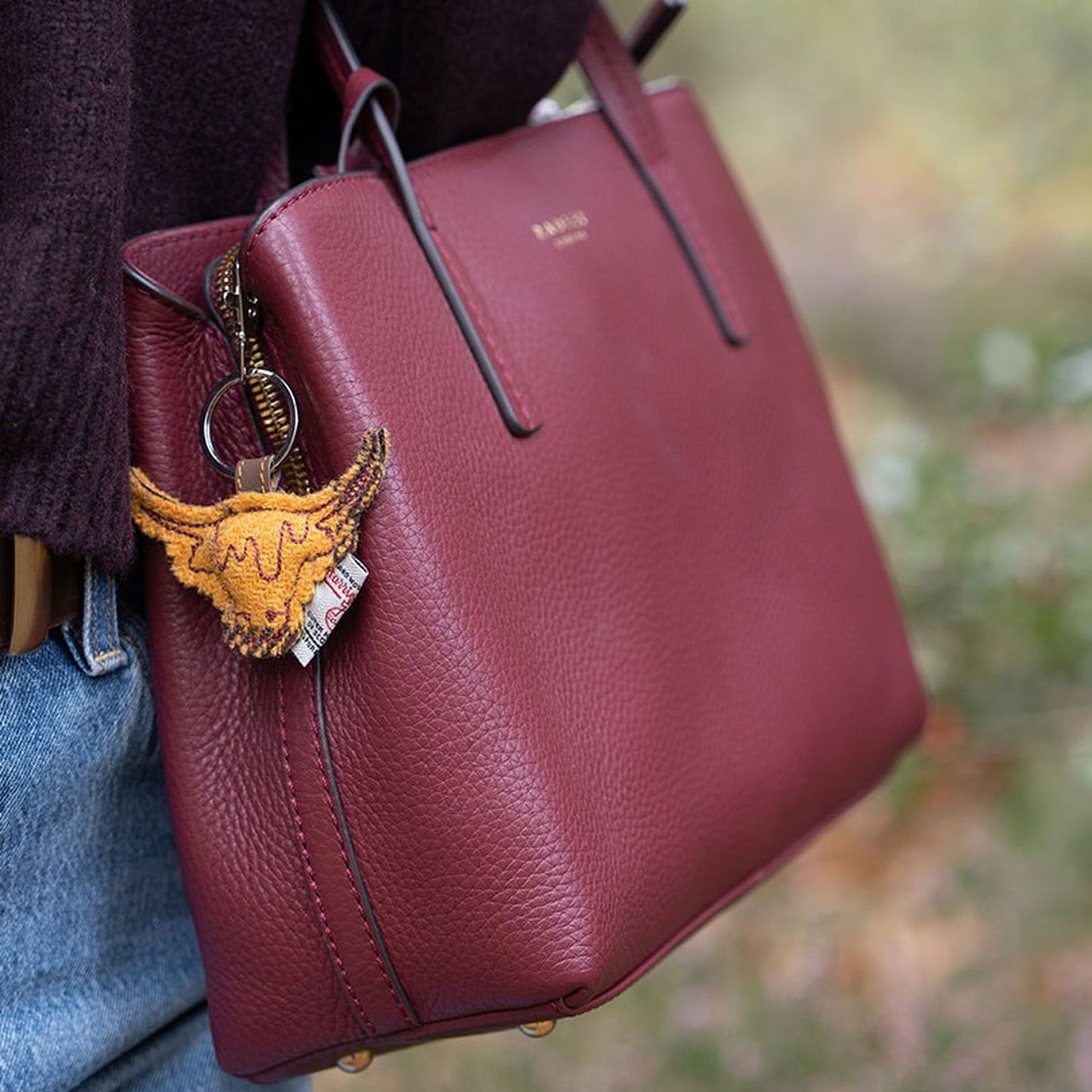Harris Tweed Key Ring 4pcs ZK001